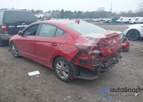 2020 Hyundai Elantra Value Edition из США, поврежденный, VIN 5NPD84LF2LH633043